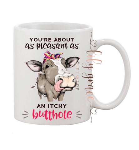 An Itchy Butthole Coffee Mug