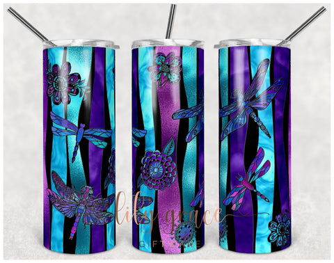 Dragonfly 20oz Skinny Insulated Tumbler