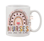 Nurses Rainbow Coffee Mug