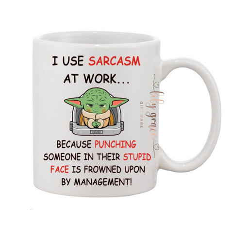 Funny Sarcasm Work Coffee Mug