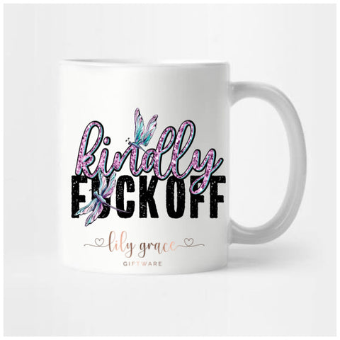 Kindly Fuck Off Coffee Mug
